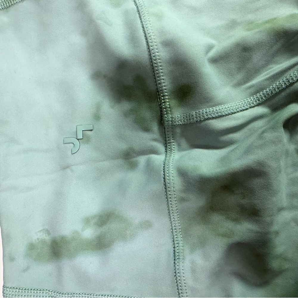 JoyLab Green Tie-Dye Leggings - Picture 5 of 7